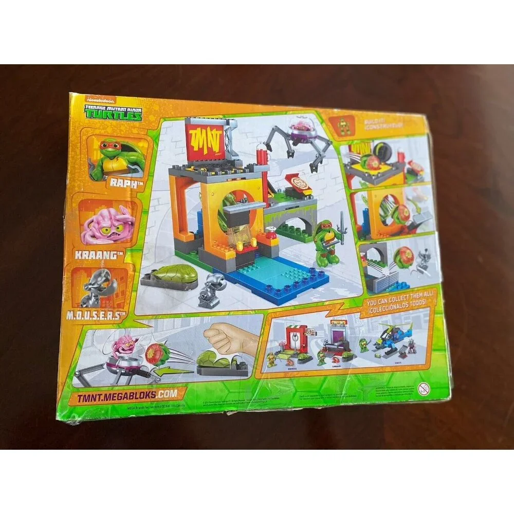 Mega Bloks Teenage Mutant Ninja Turtles Half Shell Heroes Turtle Lair Battle GUC